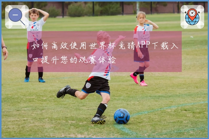 如何高效使用世界杯竞猜APP下载入口提升您的观赛体验